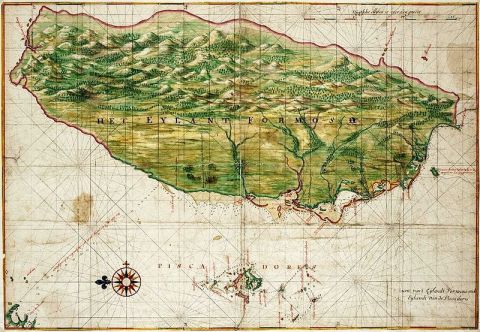 Map of Formosa, 1640. Cartographer: Johannes Vingboons Source: National Palace Museum